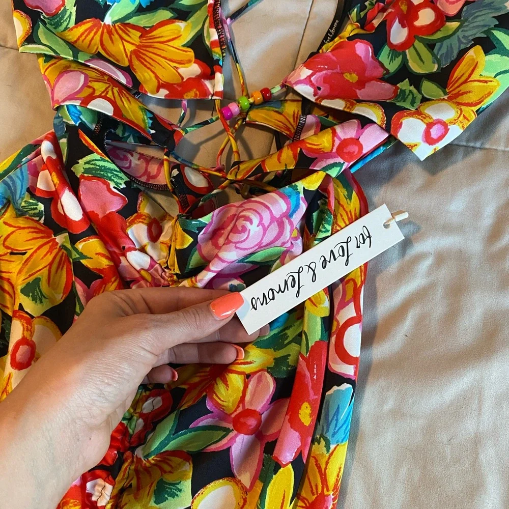 For Love and Lemons Mallory Maxi Dress - Picture 3 of 3